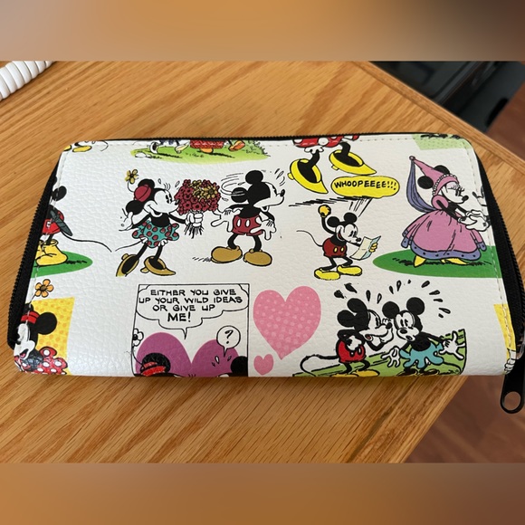 Disney Handbags - NEW Disney Mickey and Minnie Mouse Wallet